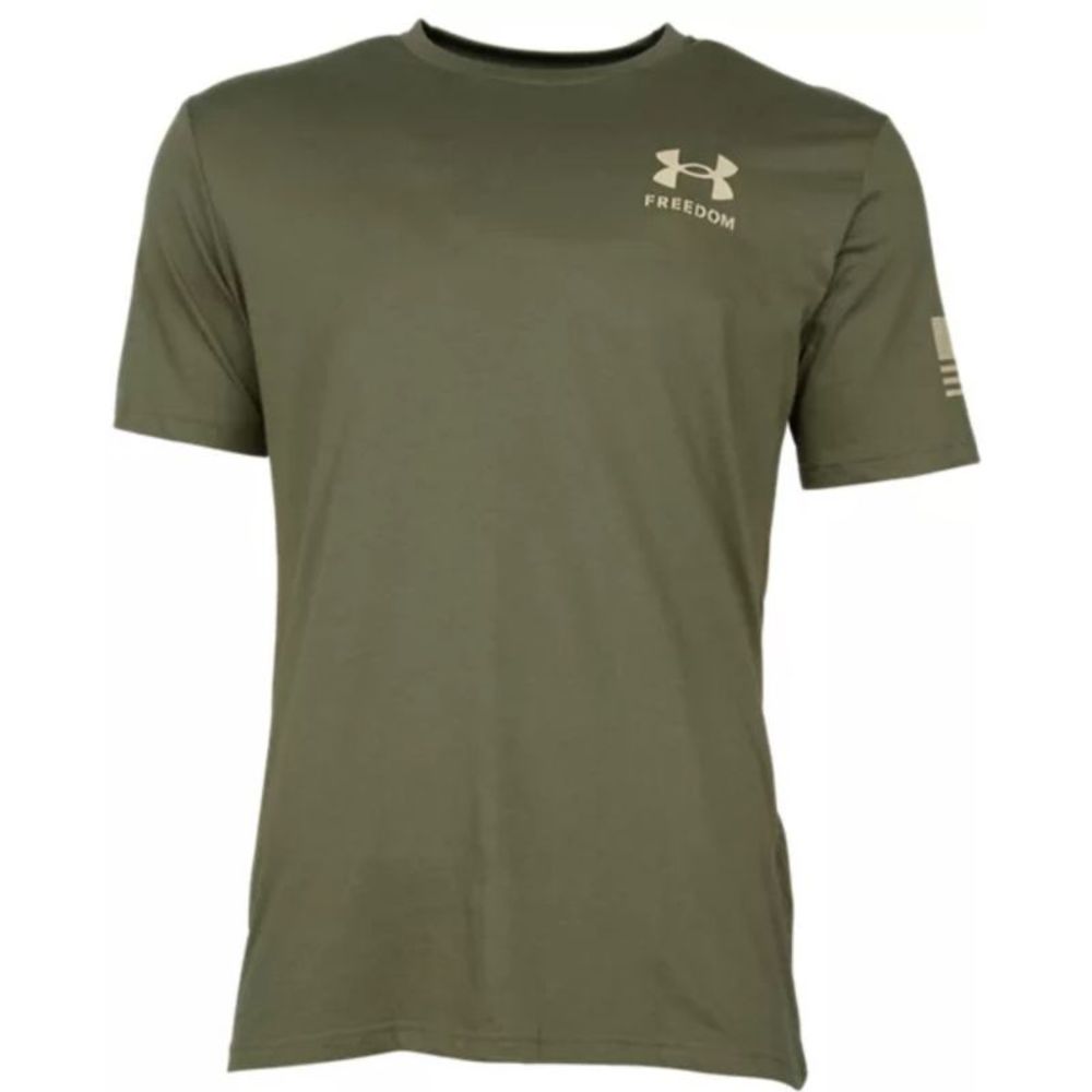 Under Armour Men's T-Shirt UA Freedom Flag Athletic Short Sleeve Tee 1370810